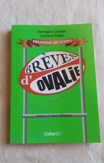 📚 Livre humour. "Brèves d'ovalie  📚