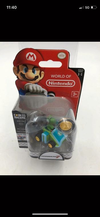 Véhicule World Of Nintendo Mario Kart 7 Yoshi neuf