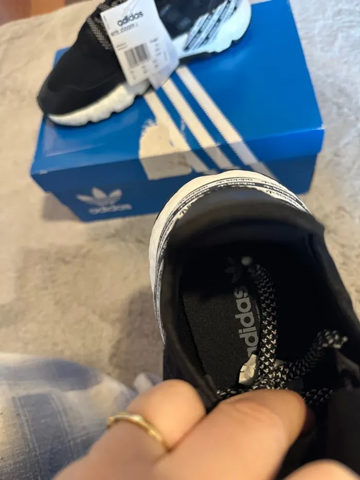 Basket femme, Adidas nite jogger J - photo numéro 9