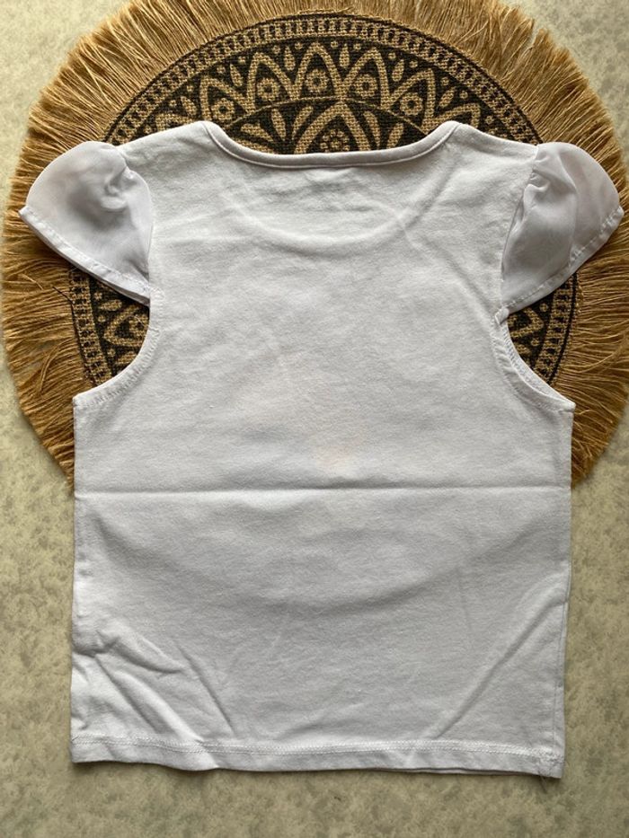 T-shirt blanc fruits 5ans - photo numéro 3