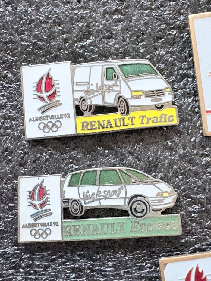 Lot 5 pin’s officiels JO Albertville 92 - photo numéro 2