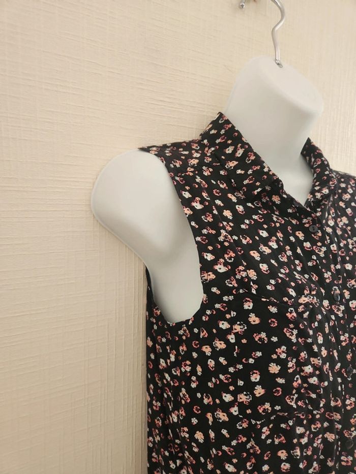 Chemisier sans manches fleuri Kiabi 12 ans - photo numéro 3