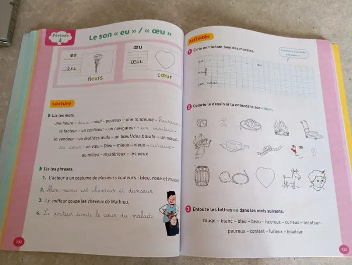 Cahier de vacances CP Hatier lecture - photo numéro 3