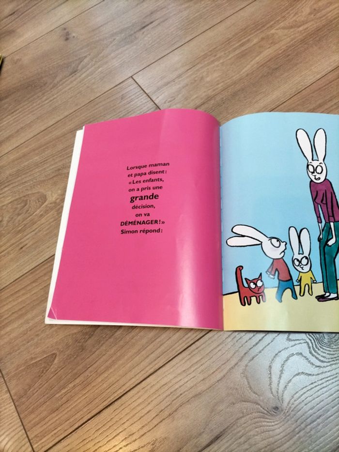 Livre Simon je veux pas déménager - photo numéro 4
