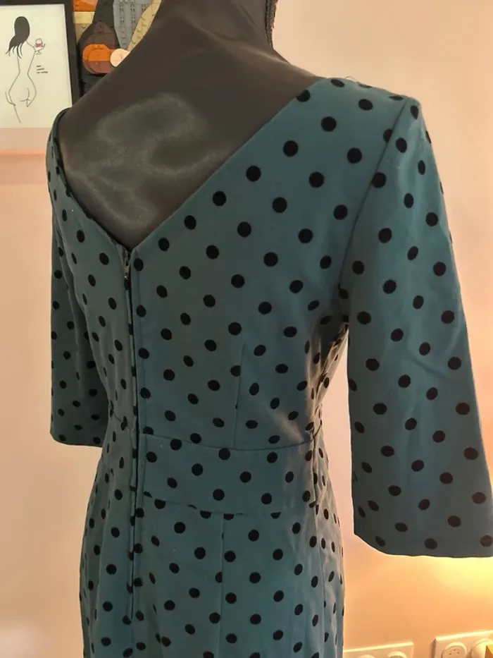 Robe Naf Naf à pois - photo numéro 5