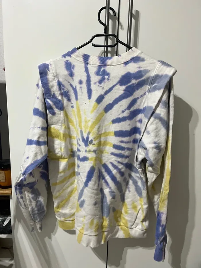 Pull blanc imprimé Pull&Bear - photo numéro 3
