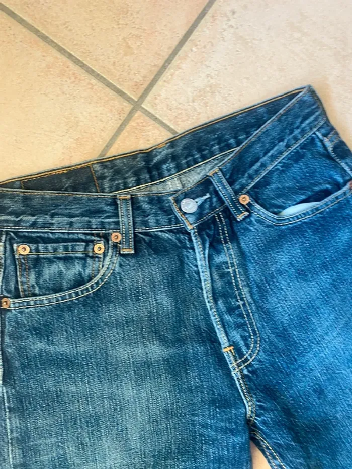 Jean Lévis strauss 36 bon état vintage style - photo numéro 3