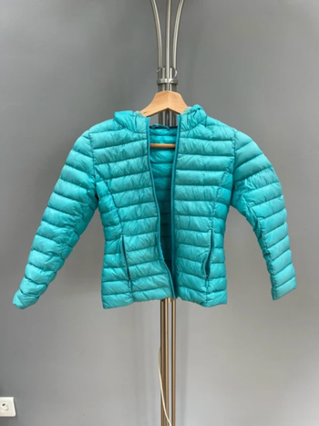 #attention manteau jott bleu defectueux