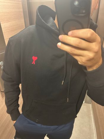 Sweat-shirt pull à capuche AMI Paris - Taille M