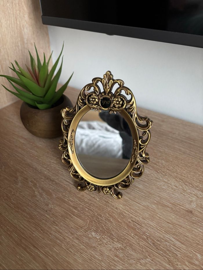 Petit miroir doré ghd collection - photo numéro 2
