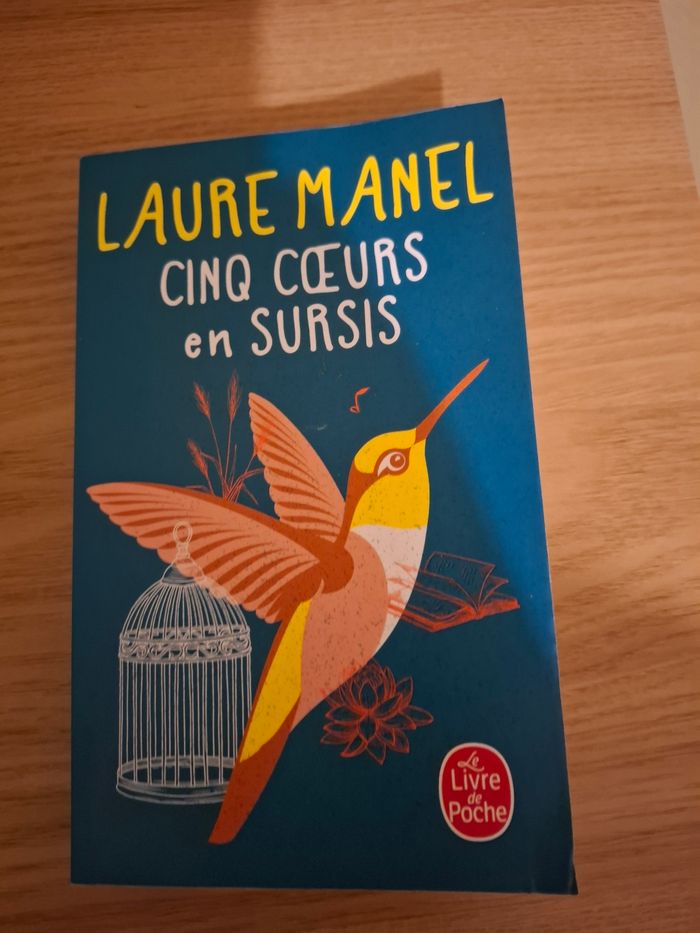 Livre Laure Manel cinq cœurs en sursis