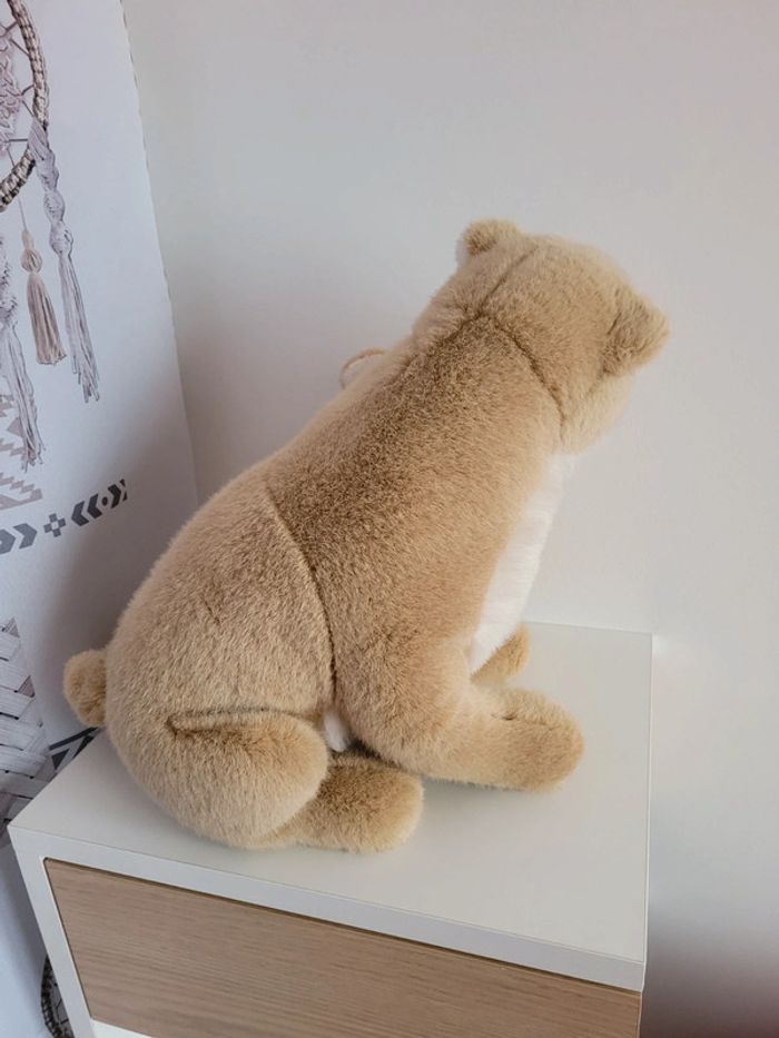 Peluche lionne et son petit - photo numéro 3