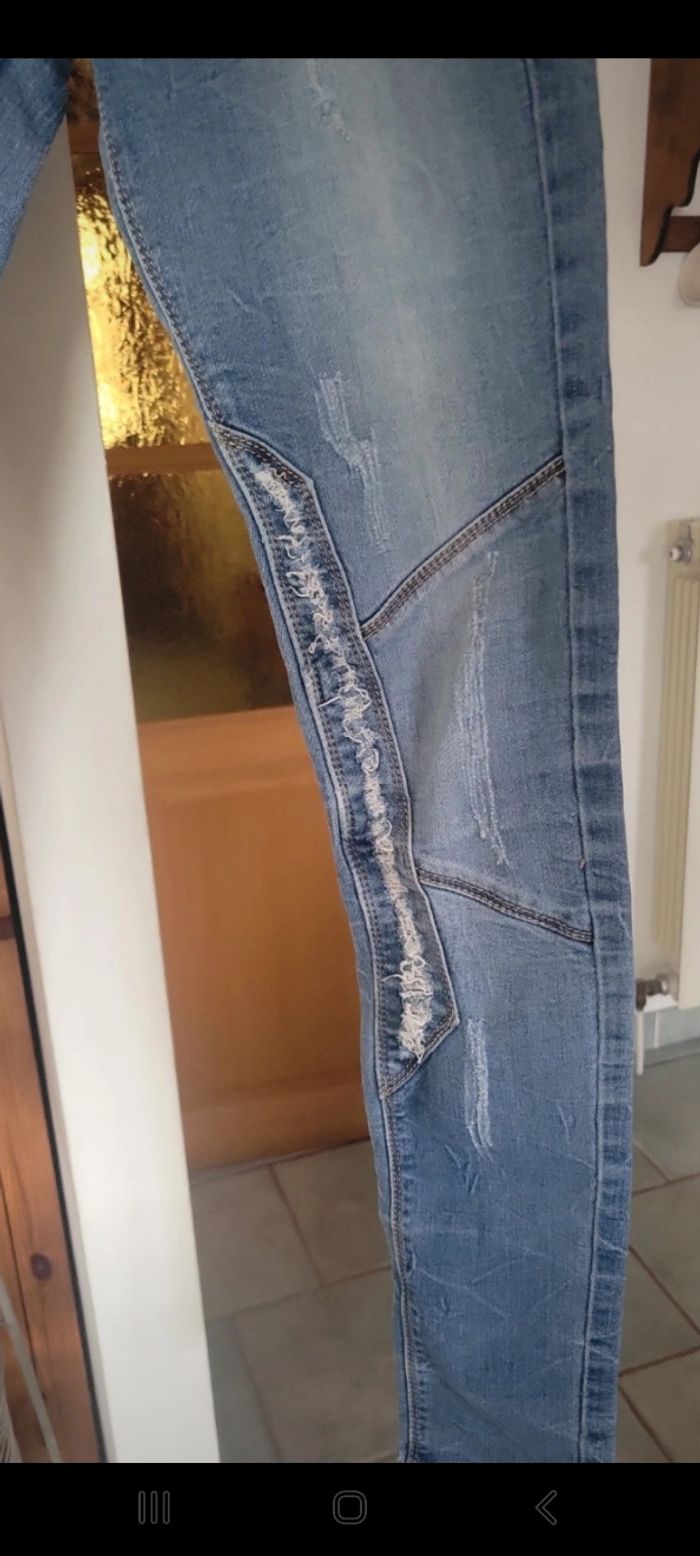 Jeans slim bleu - photo numéro 3