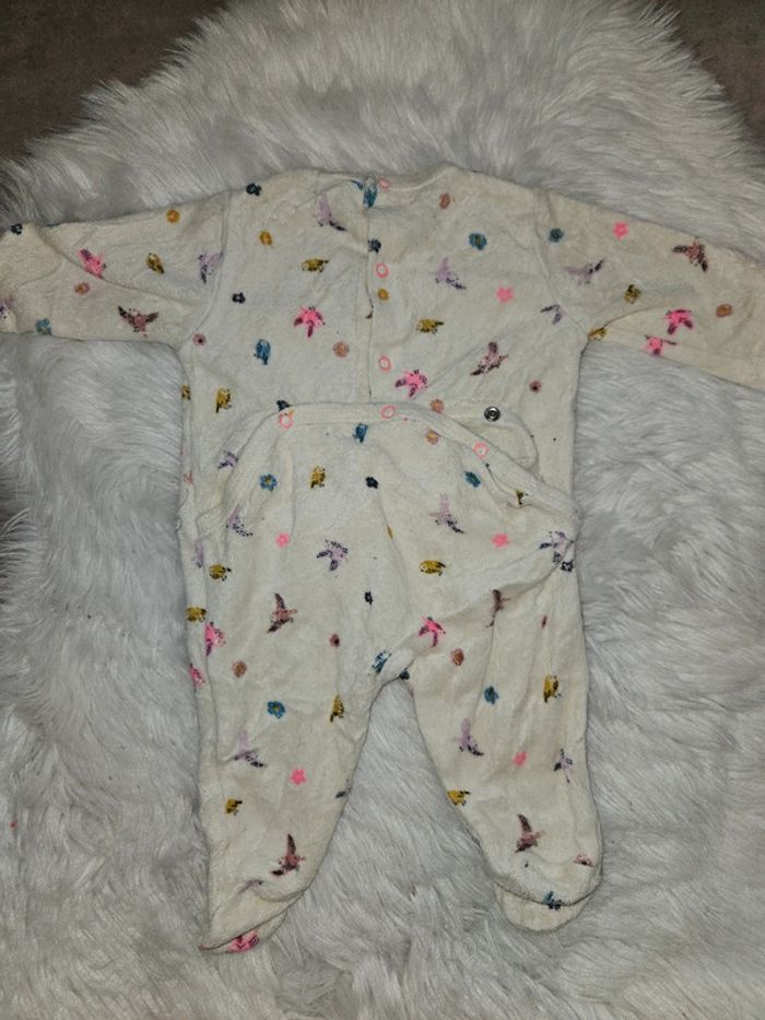 Pyjama bébé Bout’chou – Taille 1 mois / 54 cm - photo numéro 3