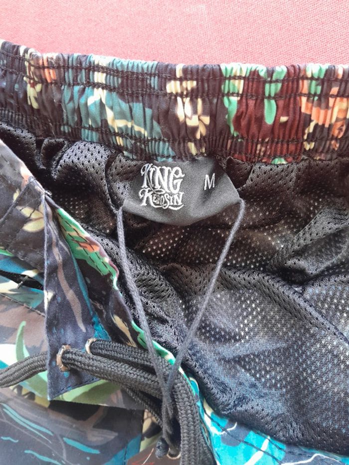 Short de bain long King Kerosin neuf avec étiquette - photo numéro 4