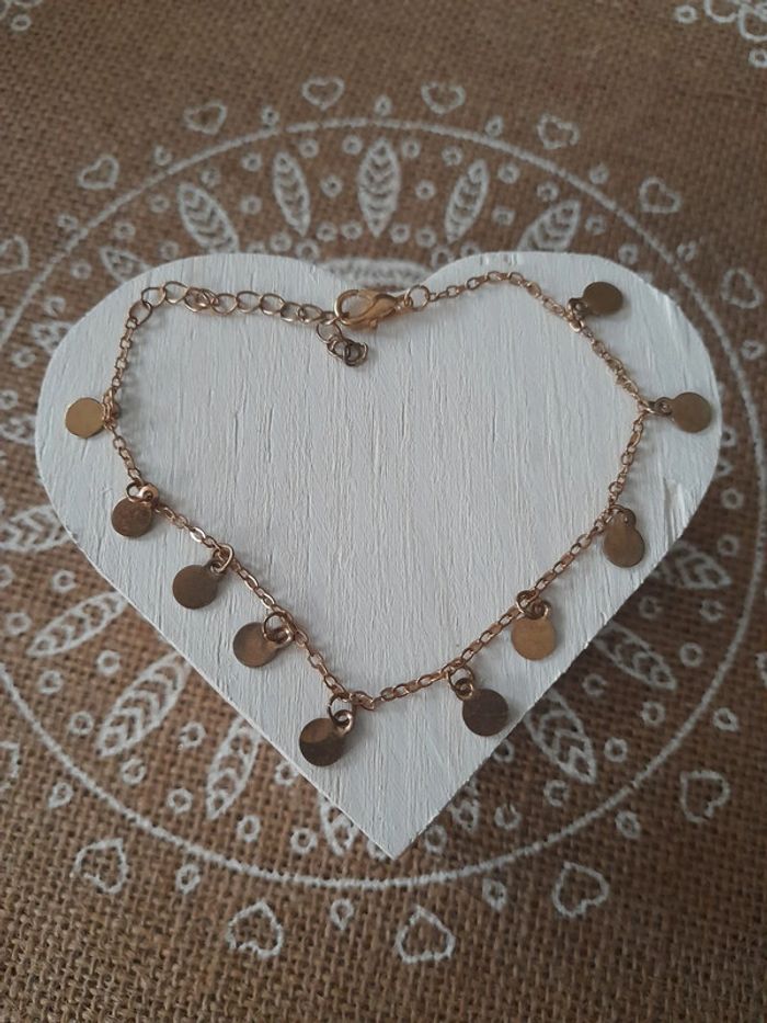 Bracelets de chevilles cuivré