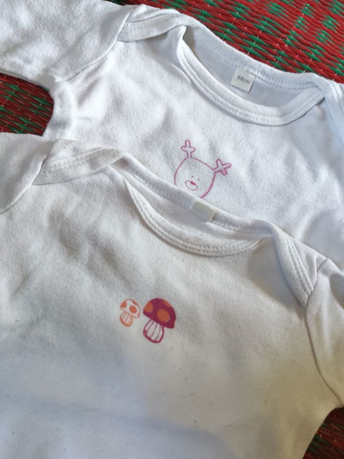 Lot de 3 vêtements fille bébé 6 mois - photo numéro 3