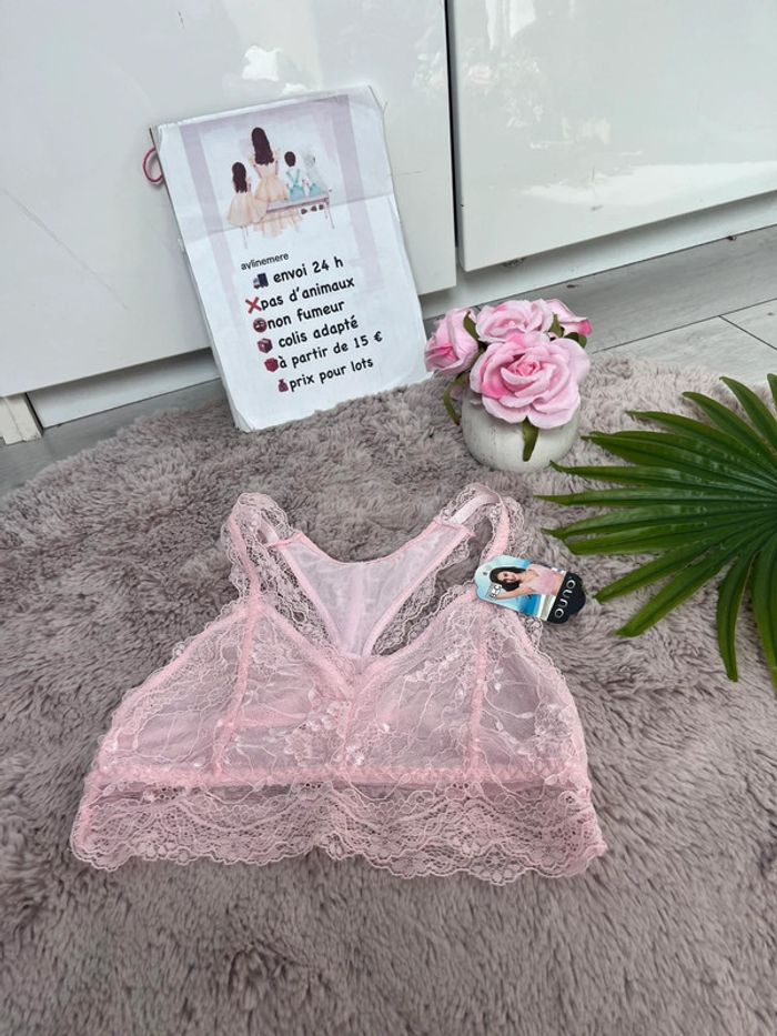 soutien gorge rose 90 b - photo numéro 3