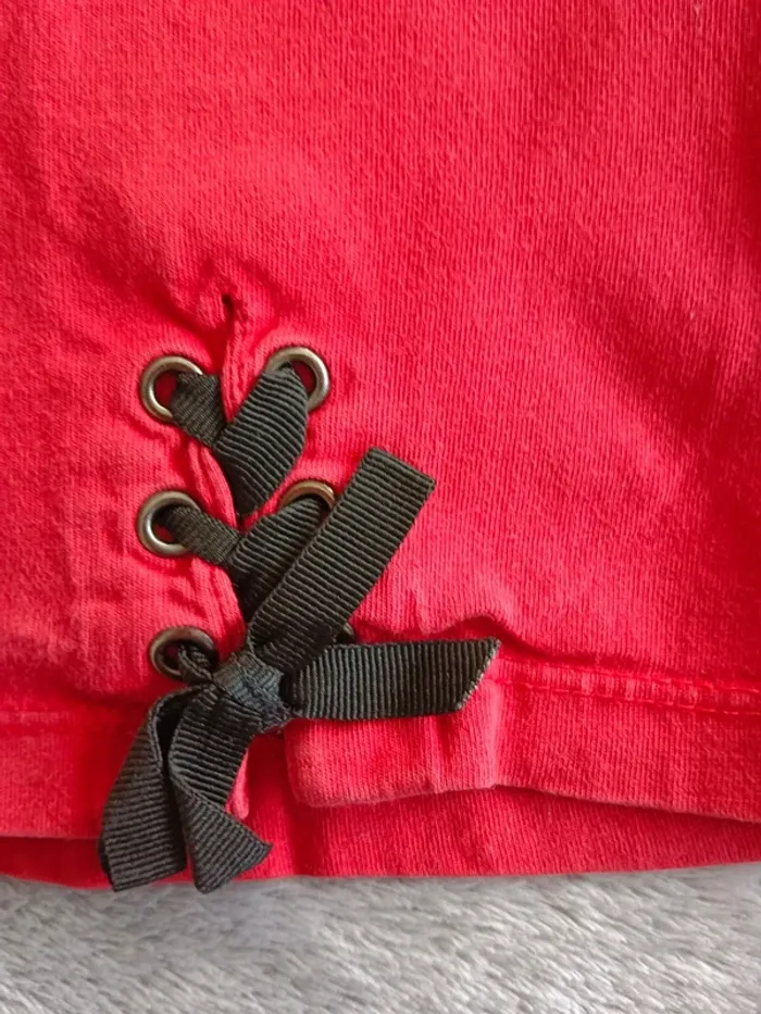 T shirt miraculous 10 ans rouge et noir - photo numéro 4