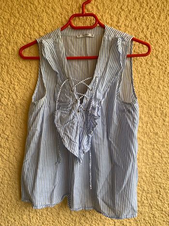 Blouse sans manches pull & bear taille 38 ( sera repassé avant envoi) 