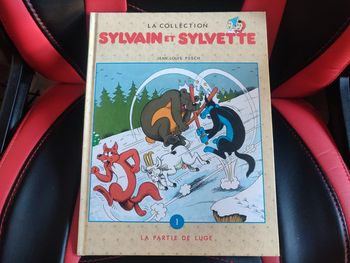 BD Sylvain et Sylvette - La partie de luge