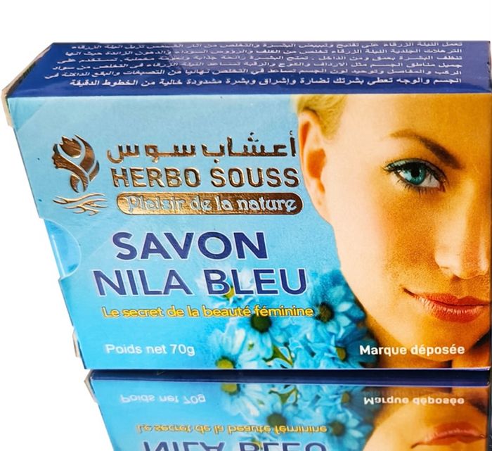Savon Nila bleu