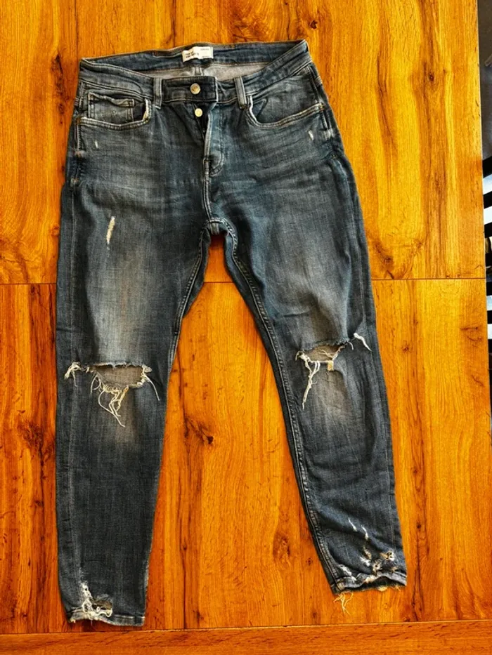 Jean Zara homme – taille 42 FR - photo numéro 5