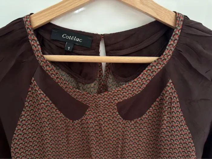Robe d’automne Cotelac taille 1 - photo numéro 3