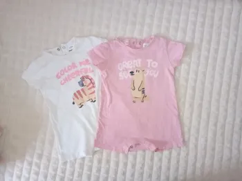 Lot 2 combinaison 6/9mois 🌸👧