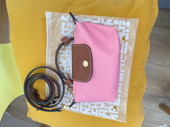 Mini sac Longchamp Guimauve