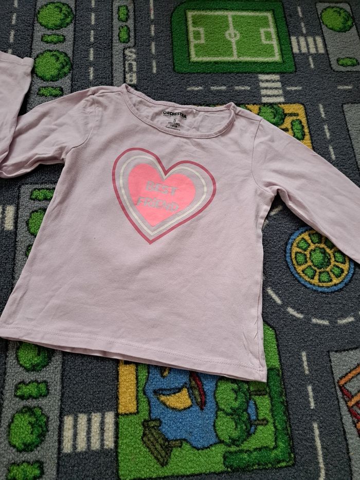 Lot de 2 t-shirts fille 5 ans - photo numéro 4