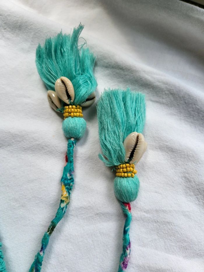 Haut bohème hippie festival épaule dénudée S - photo numéro 4