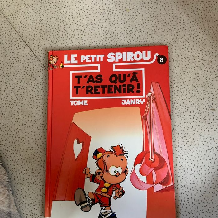 BD Le petit Spirou T’as qu’à t’retenir