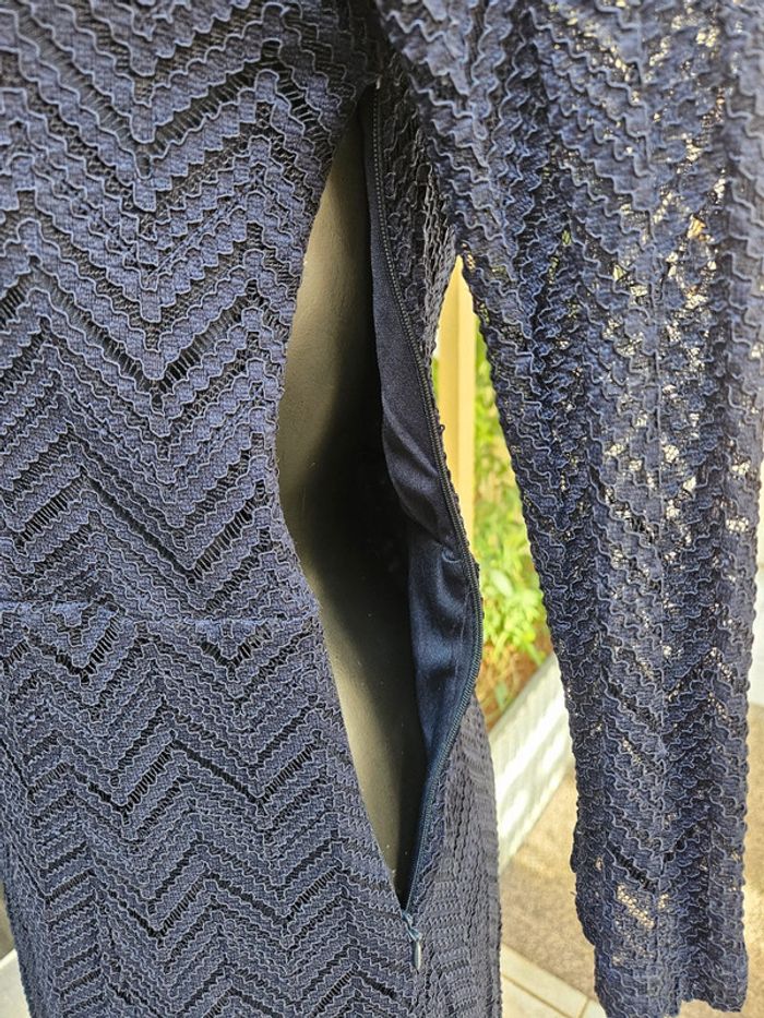 Yessica robe bleu taille S - photo numéro 6