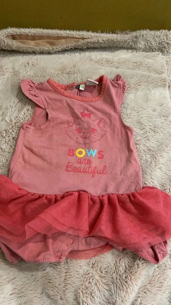 barboteuse tutu 12 mois