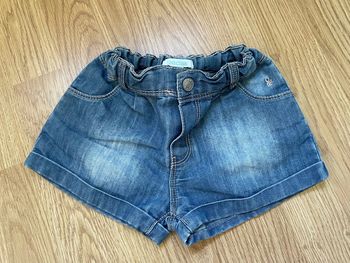 Short en jeans
