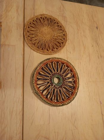 Dessous de plat en rafia