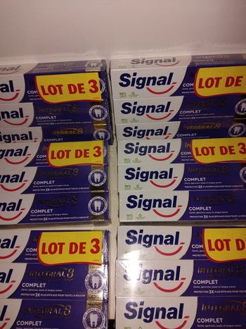 Dentifrice signal