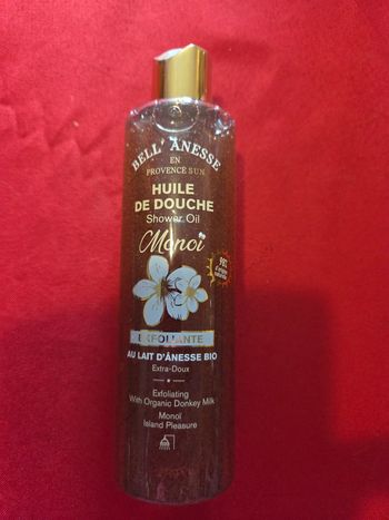 Huile de douche monoï bio 250 ml