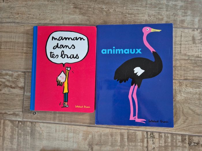 Lot de 2 livres de Soledad Bravi