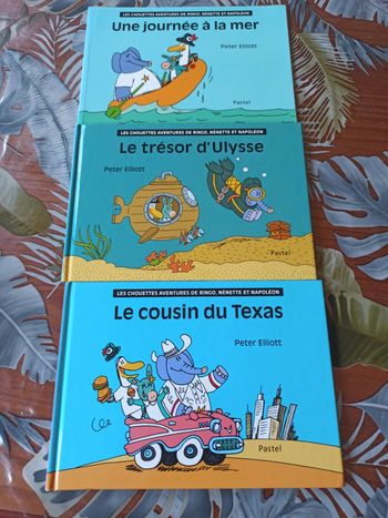 Lot de 3 livres Peter Eliott