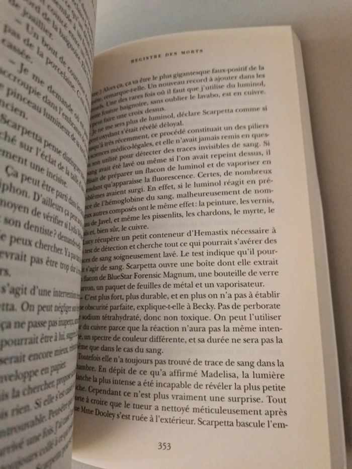 Patricia Cornwell registre des morts une enquête de Key Scarpetta - photo numéro 5