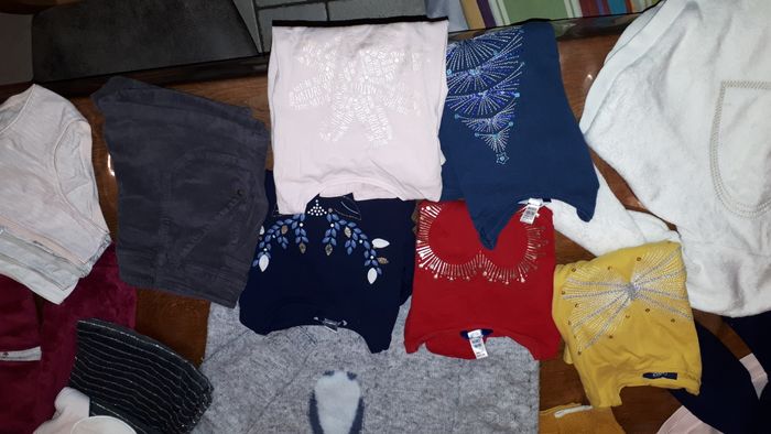 Lot vêtements hiver fille marque Okaidi taille 6 ans - photo numéro 4