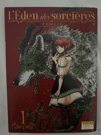Manga l éden des sorcières 1 excellent état