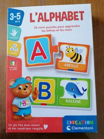 Alphabet puzzle 2-5ans