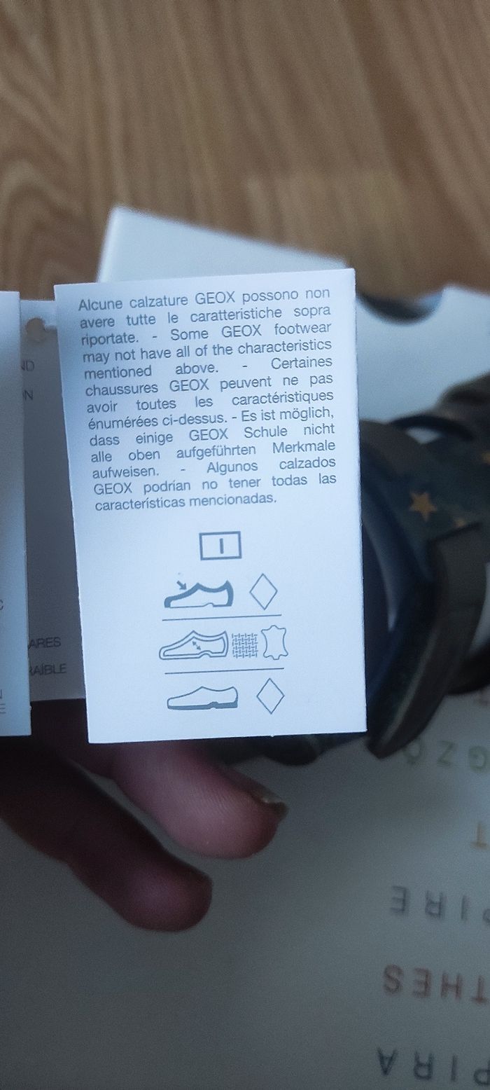 Sandales / chaussures cuir geox taille 22 neuve - photo numéro 7