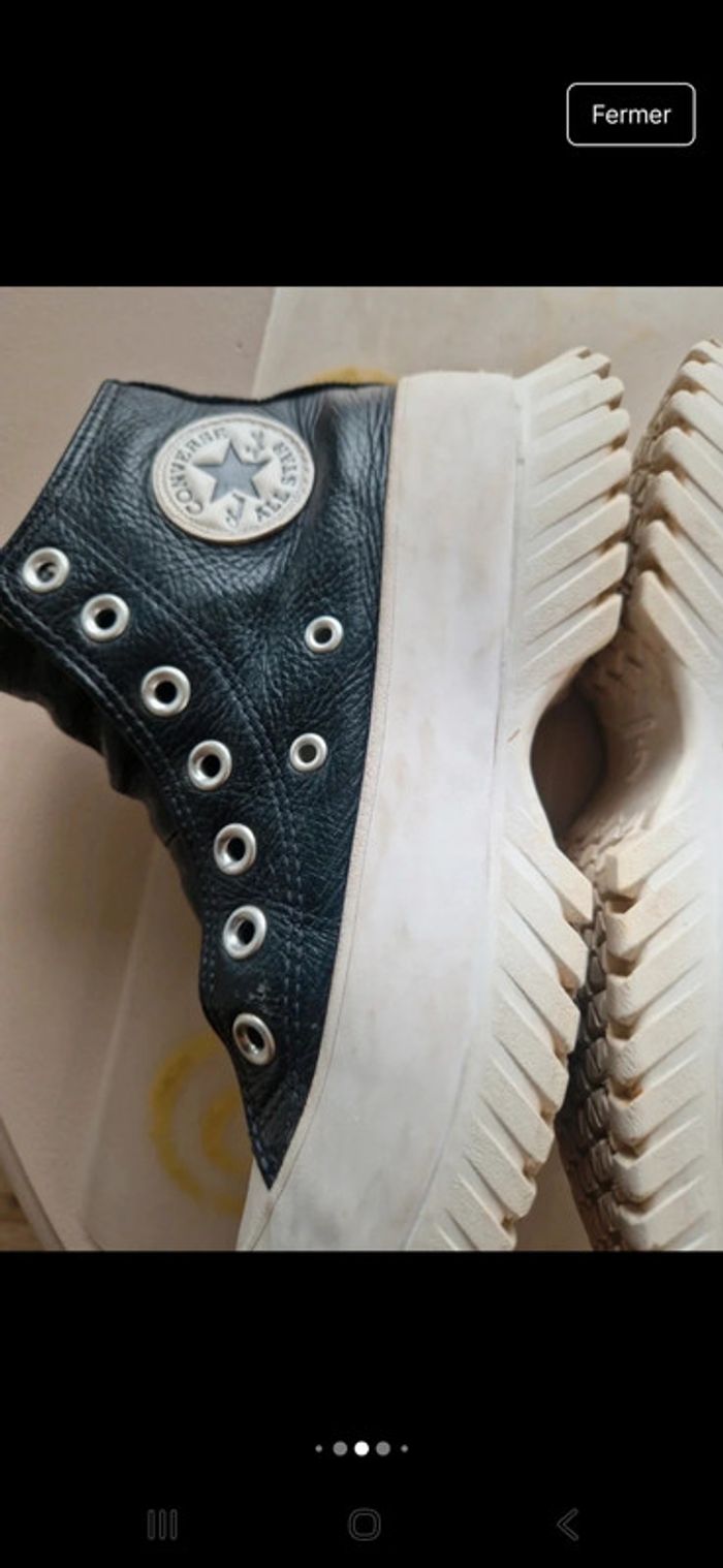 Converse hautes 🖤 - photo numéro 8