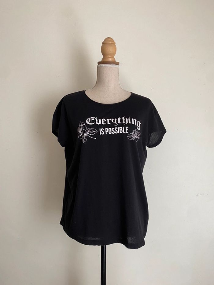 T-shirt noir