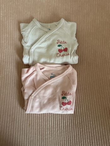Lot de 2 bodies