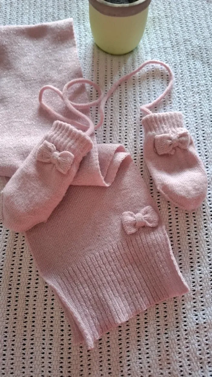 Ensemble Écharpe-Gants - photo numéro 2